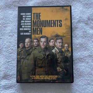 🎉5 for $20 🎉 The Monuments Men (DVD, 2014).